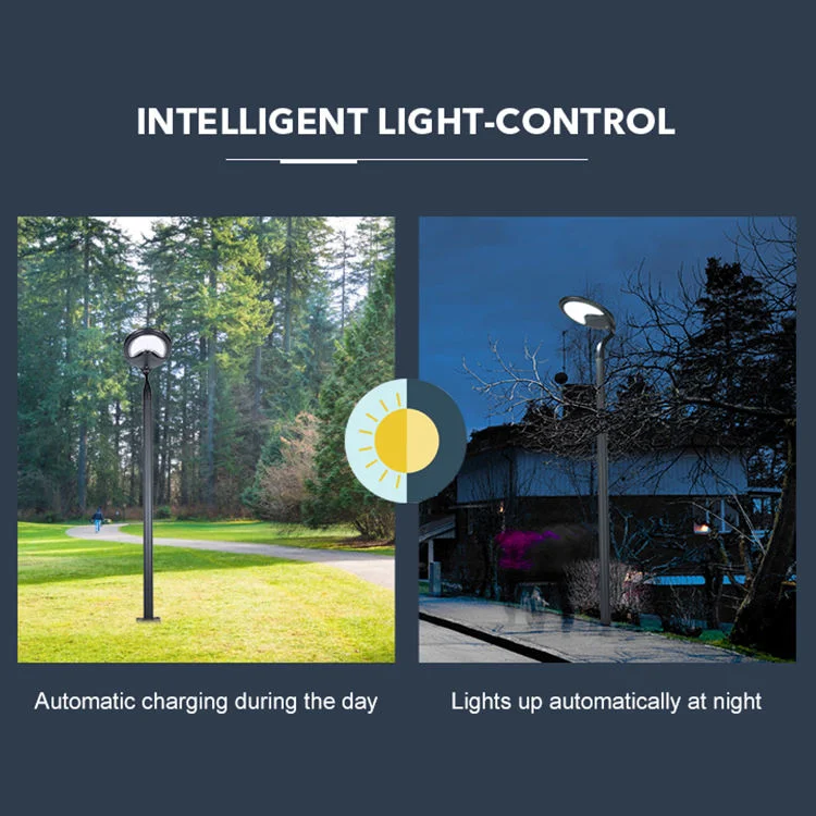 New Outdoor Park Decorative IP65 All in One Integrated LED Street Courtyard Solar Garden Light