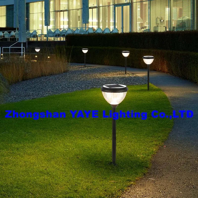 Yaye 2023 Hottest Sell Waterproof IP66 50W LED Garden Light Outdoor Solar Pathway Lights for Lawn/Patio/Yard/Walkway/Driveway with 1000PCS Stock