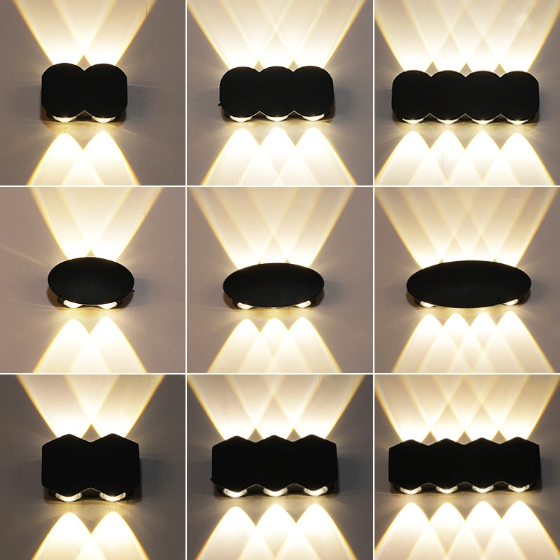 Outdoor Decorative Exterior up Down IP65 Garden LED Wall Light