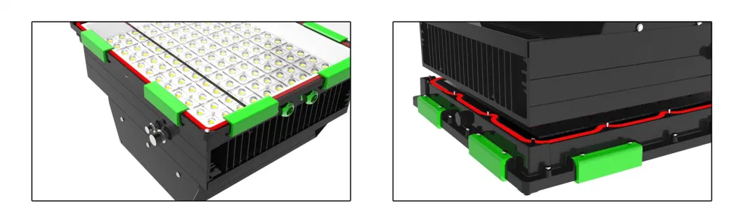 Nighttime Sports Event Illumination 150-220lm/W 100W 200W 300W LED Flood Light 5/10 Years Warranty for Sport Stadium Tennis Project