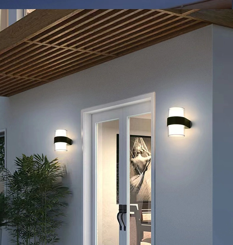 5W LED Waterproof IP65 Square Modern Wall Lamp Courtyard Garden Light