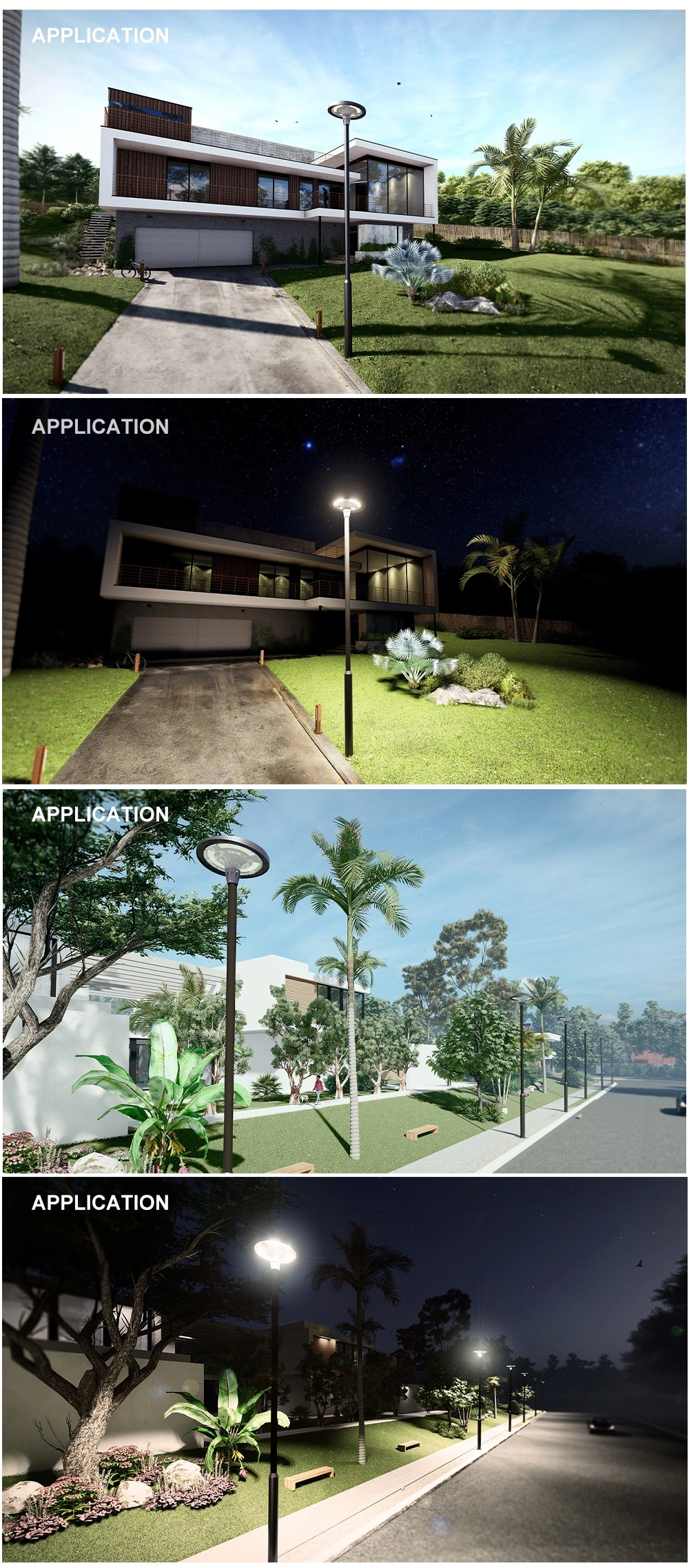 Explorer 4V /30W Solar Patio Lights