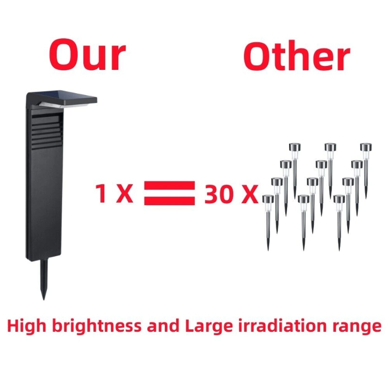 Garden Solar Lights Lamp Waterproof Decorative Solar Bollard Lawn Light Outdoor