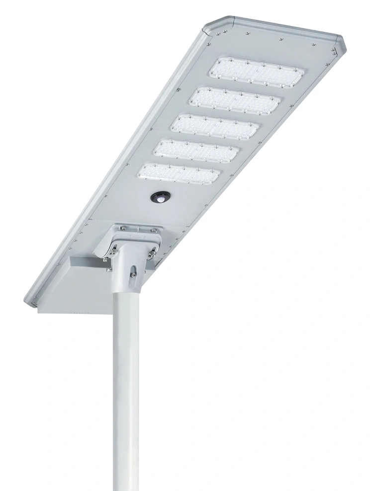 Outdoor All in One Commercial Park Garden Lamp Integrated Solar Power LED Parking Lot Street Light