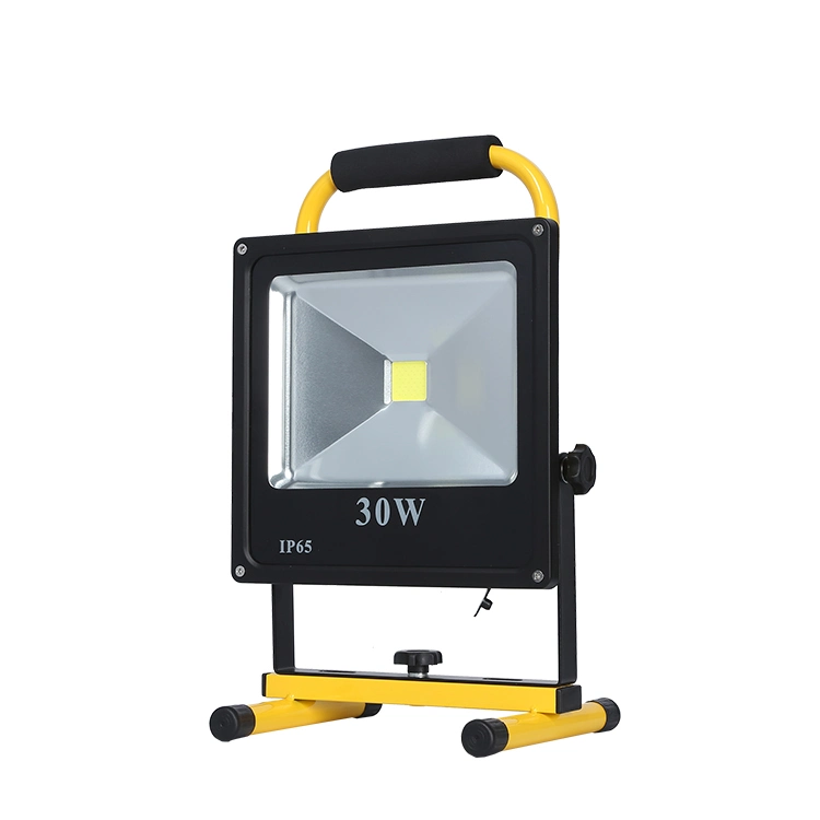 Top Quality Low Price COB Backyard IP65 Portable 50 100 Watt Rechargeable LED Flood Light