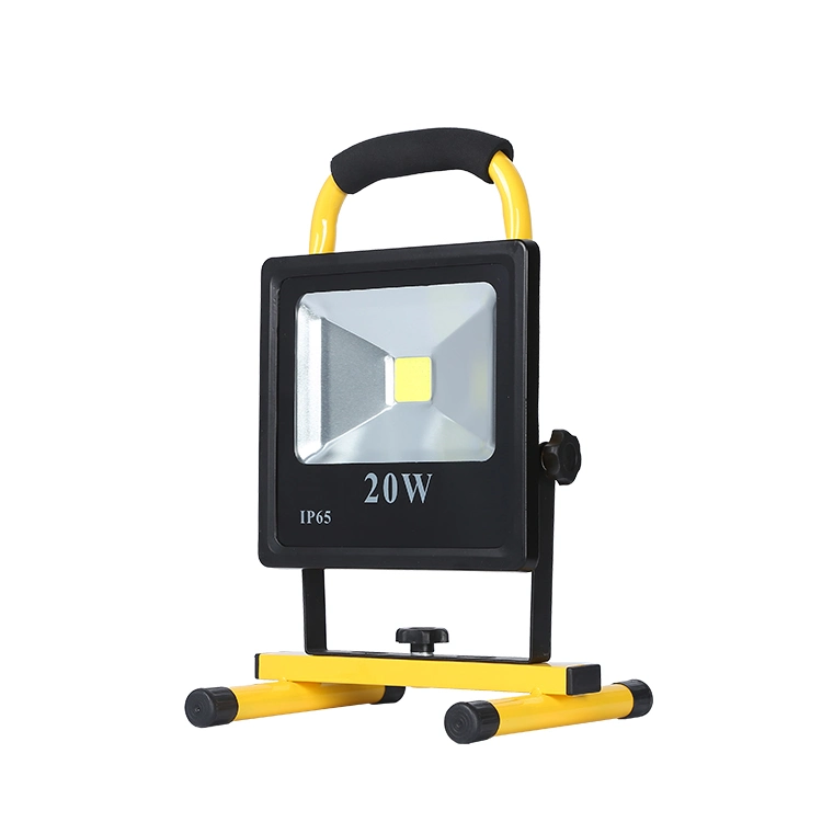 Top Quality Low Price COB Backyard IP65 Portable 50 100 Watt Rechargeable LED Flood Light