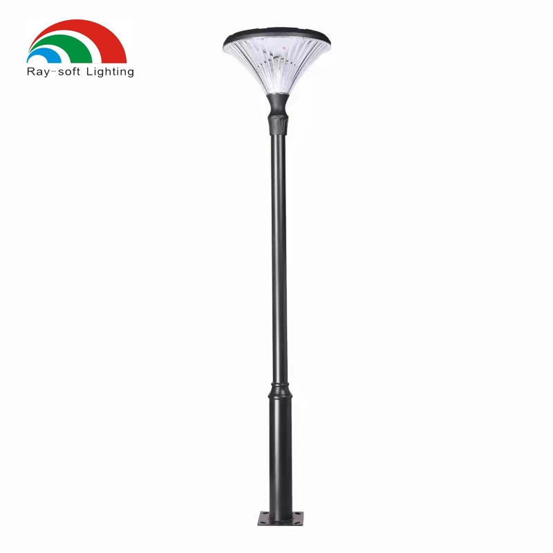 All in One 16W 25W Solar Garden Pole Light IP65 Waterproof for Outdoor Energy-Saving Pathway Solar Yard Light