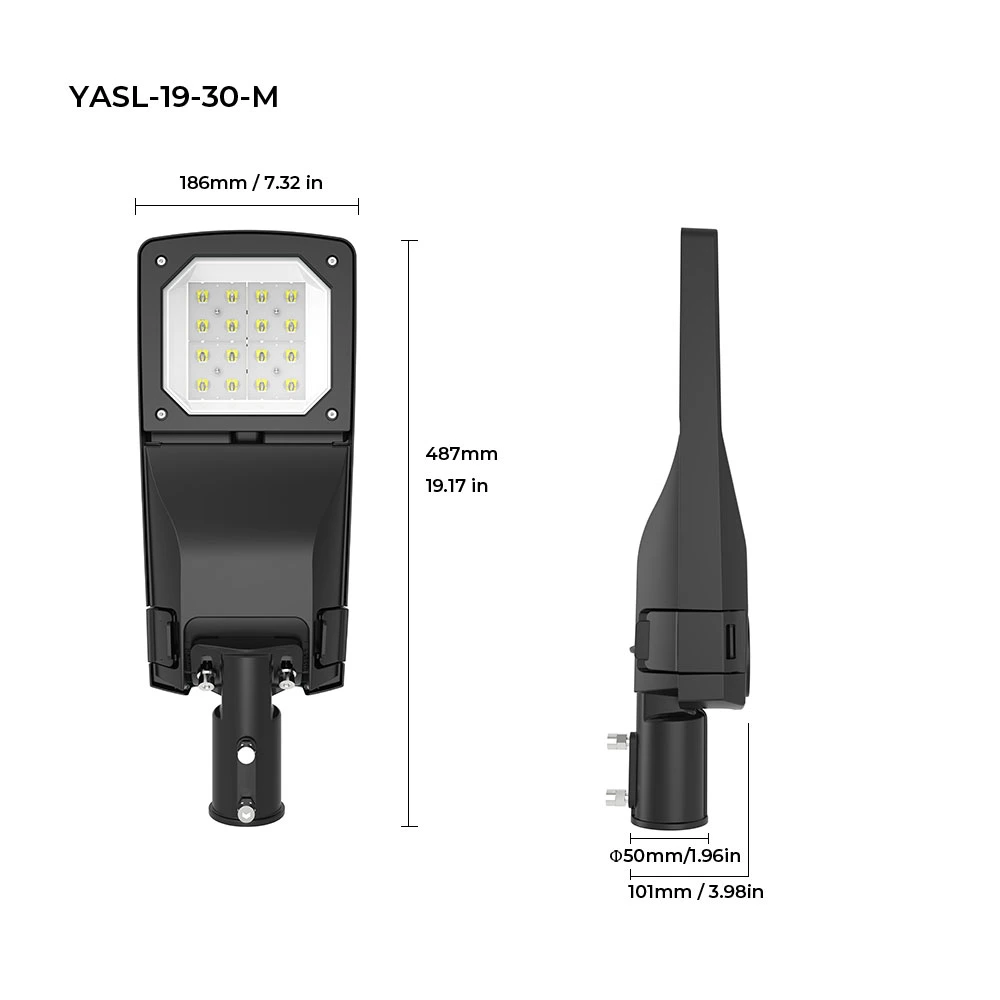 200W Street Lighting Outdoor D4I Zhaga Motion Sensor Dusk to Dawn Security Shoebox Lights with NEMA Socket IP66 Waterproof for Parking Lot Backyard Driveway