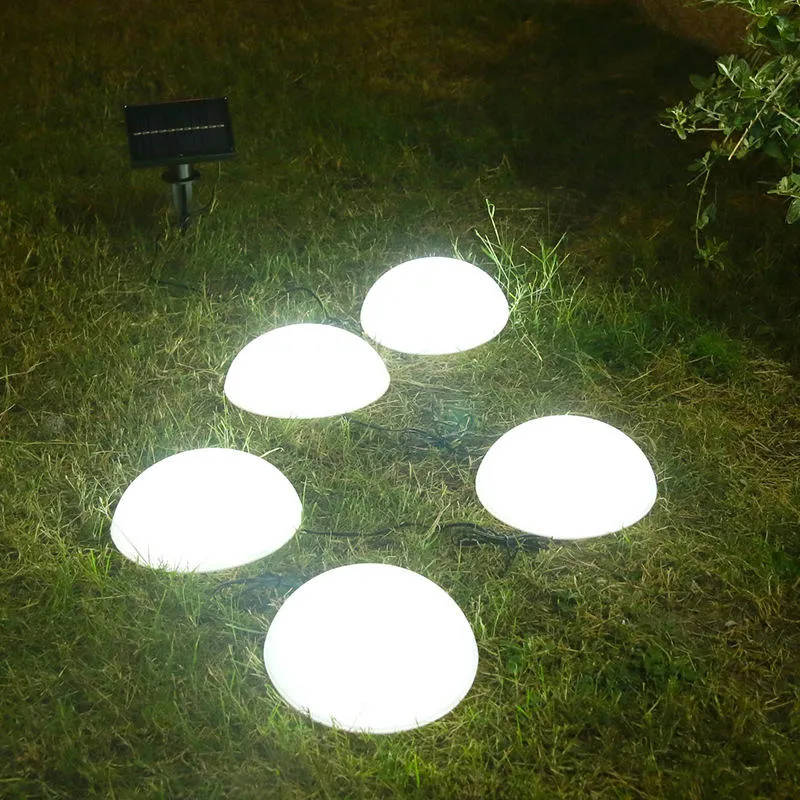 Solar LED Road Ground Inserted Garden Lawn Lights IP65 Waterproof Decorative Lights