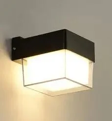 5W LED Waterproof IP65 Square Modern Wall Lamp Courtyard Garden Light