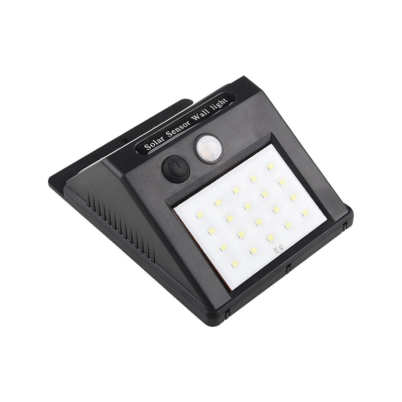 Outdoor Waterproof Solar Wall Light Lamp IP65 Water Garden Motion Sensor Wall Solar Light