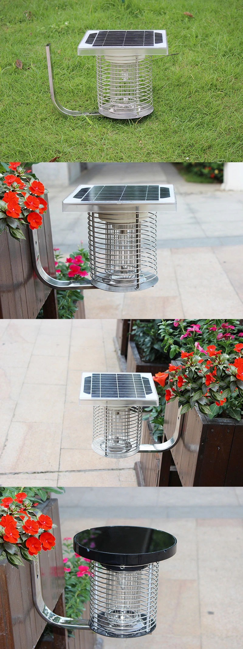 Mk Mosquito Killer Energy Saving Solar Light Outdoors Application Universal Household Yard