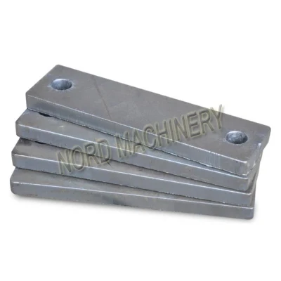 Casting High Manganese Steel <a href='/hammer-blade/'>Hammer Blade</a> for Metal Shredder