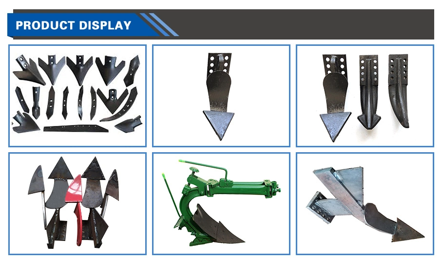 High Quality Agricultural Machinery Hardware Farm Parts Plow Tips Break Tiller Shovels