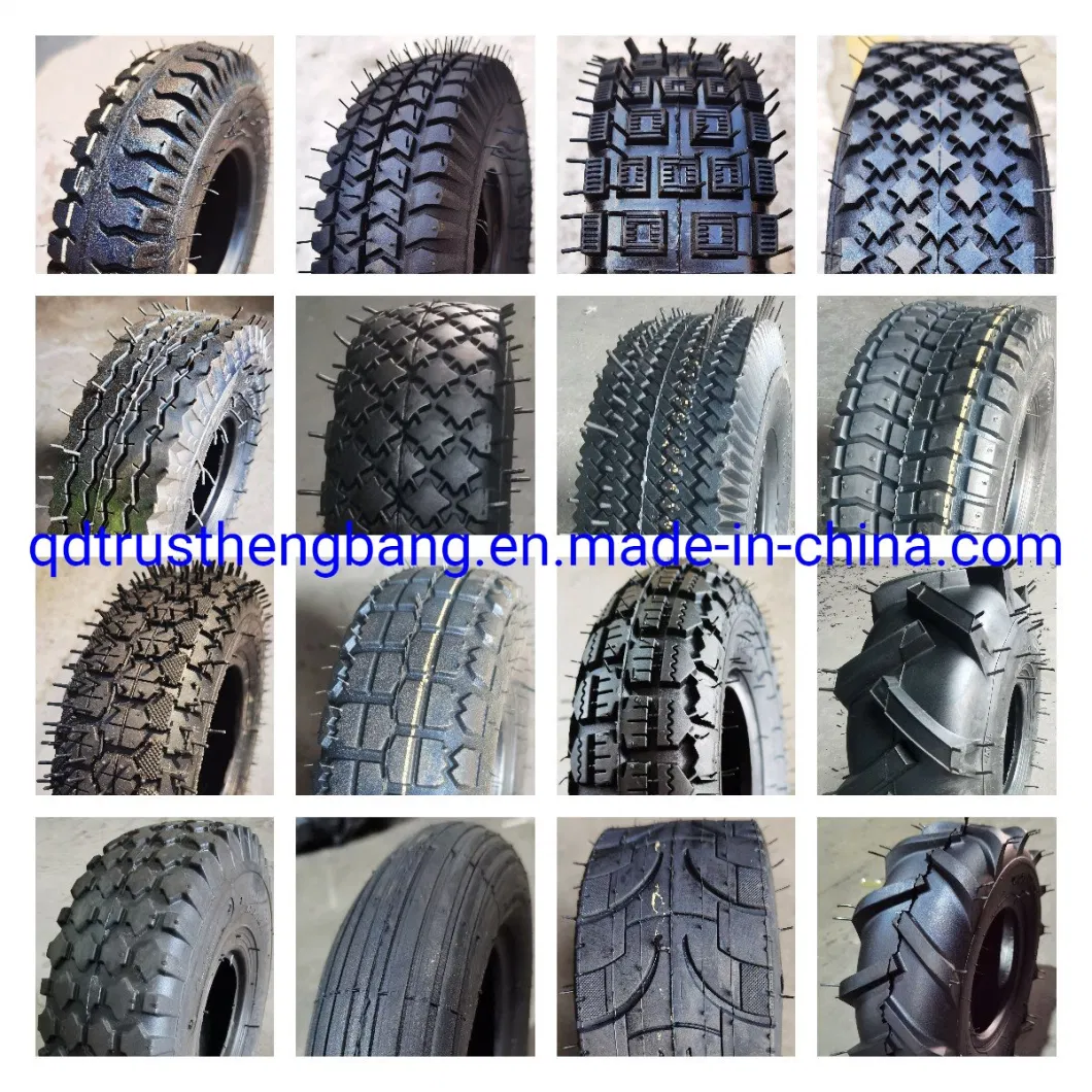 4.10/3.50-4 Tires with Inner Tube for Garden Rototiller Snow Blower Mowers