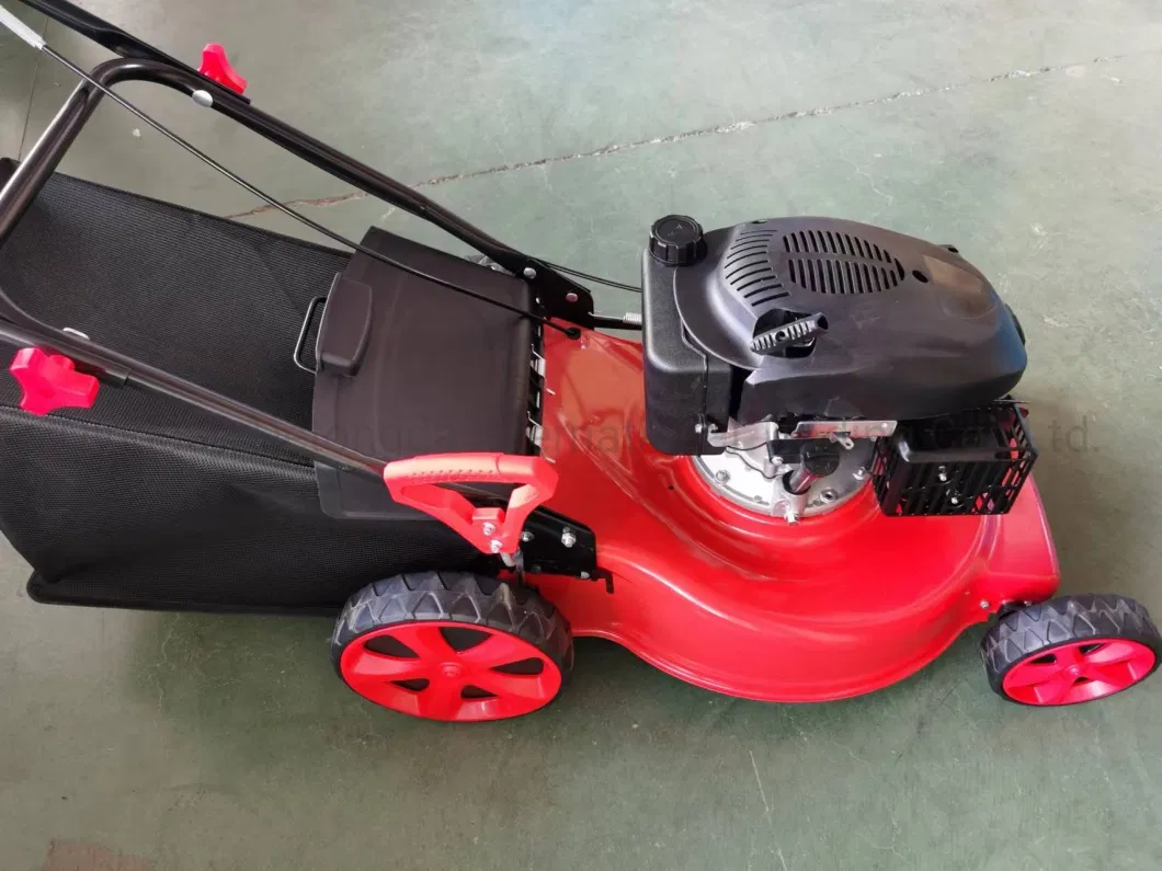 Farm Mower 20inch Self-Propelled Petrol Hand Push Lawnmower Garden Grass Cutter Gasoline Lawn Mower