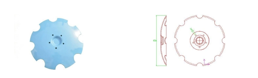 24 /26 Inch Heavy Duty Plough Disc Harrow Disc Blade