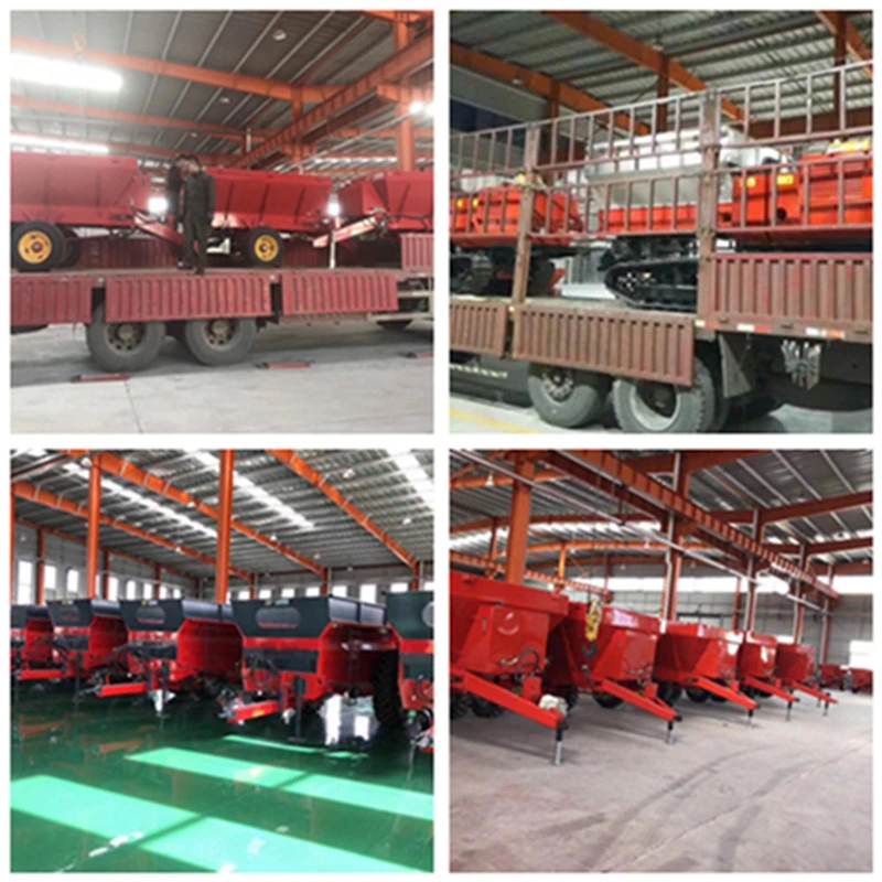 Large Horizontal Single Spiral Manure Spreader, Spiral Blade 65mn, Organic Manure Fresh Manure Wet Manure Circle Manure Fertilizer