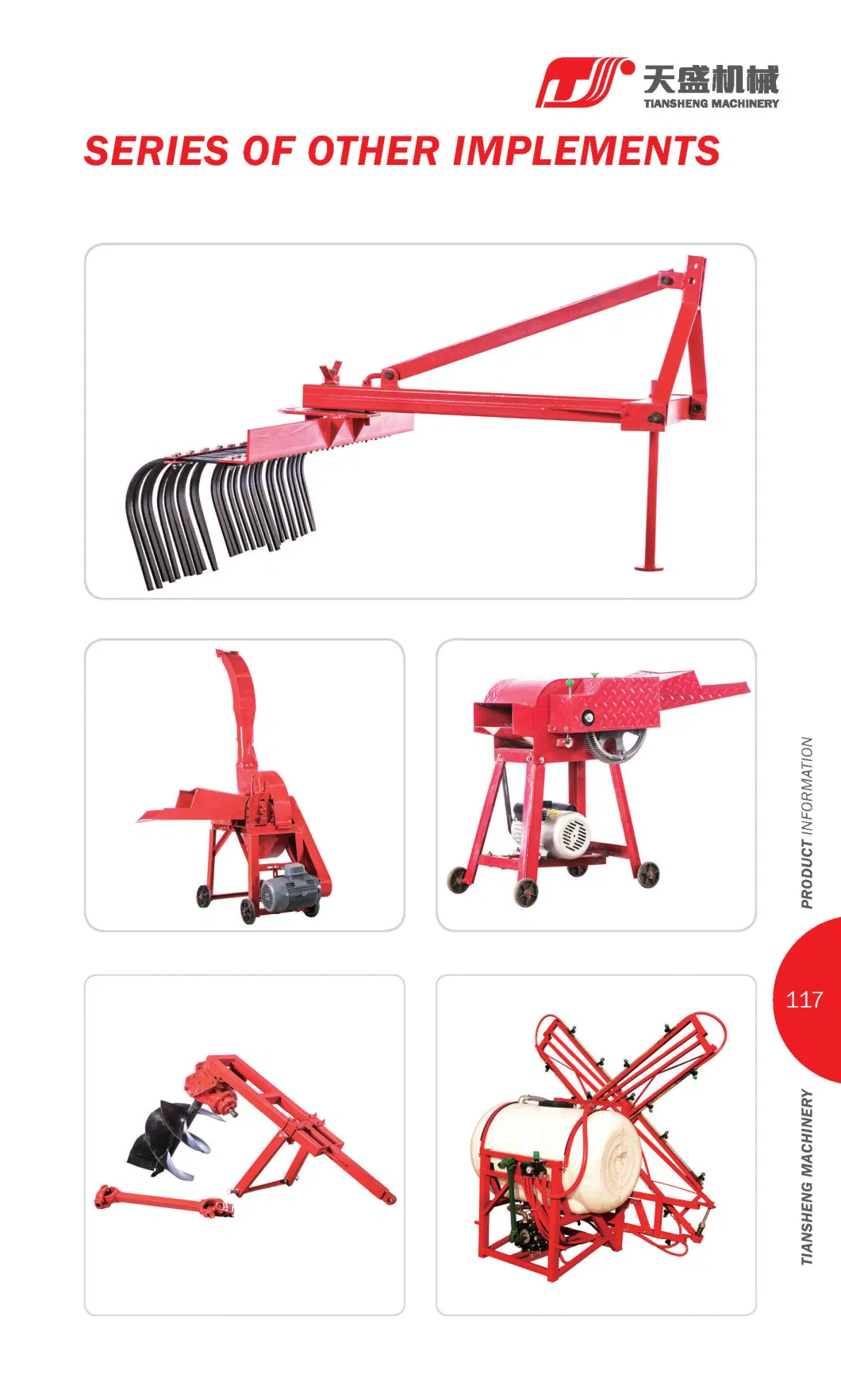 High-Productivity Factory-Price 3-Point Tractor Square Two/Double Rotary Blades Lawn Cutter Mower Land Cutter