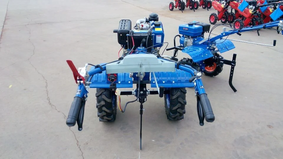 Competitive Price 177 Agricultural Equipment Mini Walking Tractor Gasoline Engine Gear Drive Power Tiller