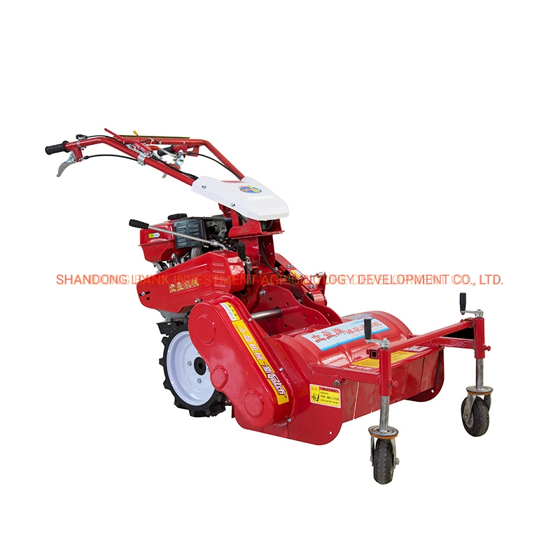 170 Gasoline Engine 7HP Mini Power Tiller E-Start 40 Cm Flail Mover