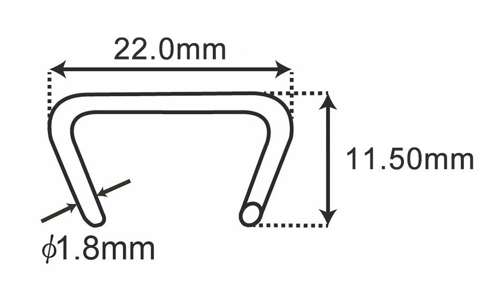 Glavanized Hog Ring C Rings D Rings Sr15