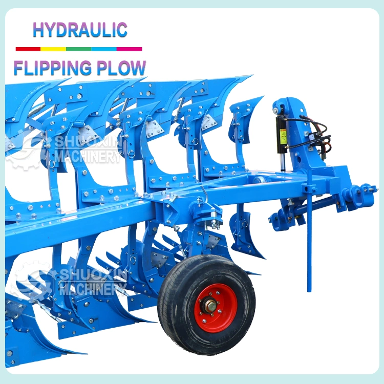 Farm New Type Reversible Single Furrow Disc Turning Flip Plow Furrow Plough Hydraulic Rotary Plow