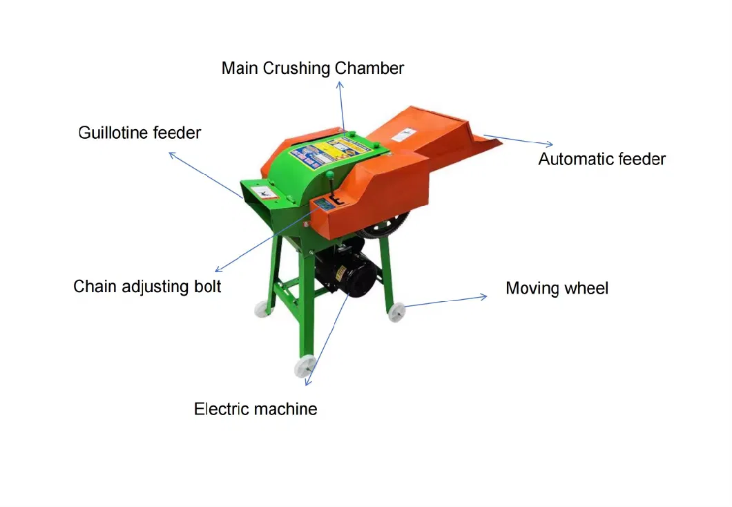 Popular Grass Chaff Cutter Chopper Machine Online Best Price 2024 Hot Sale