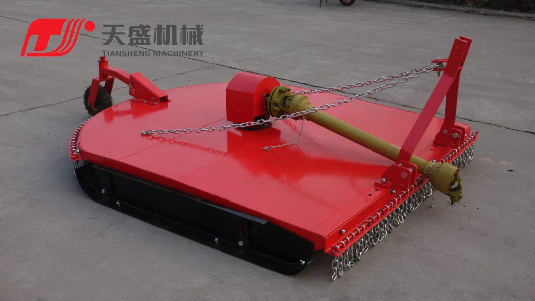 Mini/Small Agricultural Machinery Tractor Three Point Mounted Cutting Width 1.0m 60-70HP Tractor Rotary Mower