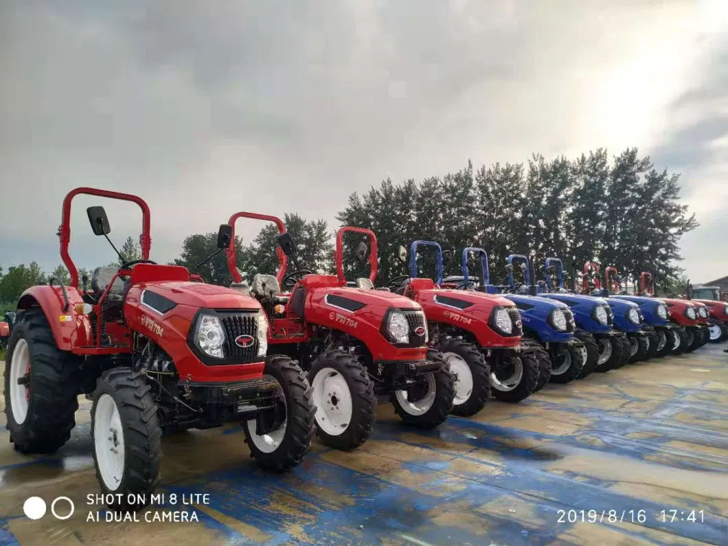 Agricultural Equipment CE 4WD Tractor with Front End Loader