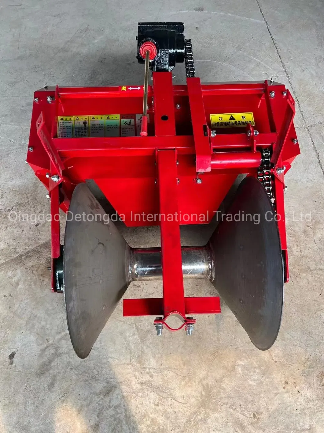 Farmland Planting Ditching and Fertilizing Machine Walk Behind Trencher Tractor Rear Hanging Chain Trencher