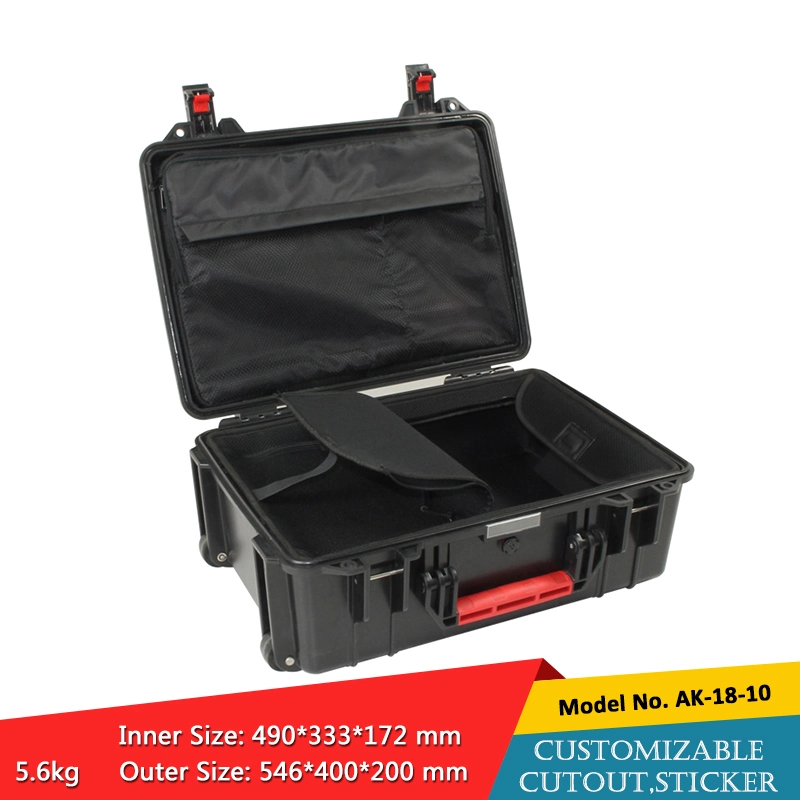 Anti-Pressure Hard Toolbox with Handle Shank