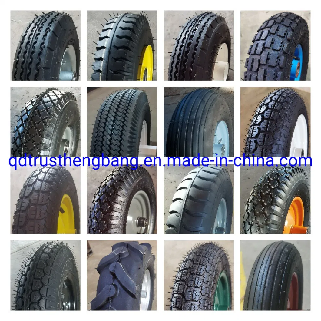 4.10/3.50-4 Tires with Inner Tube for Garden Rototiller Snow Blower Mowers