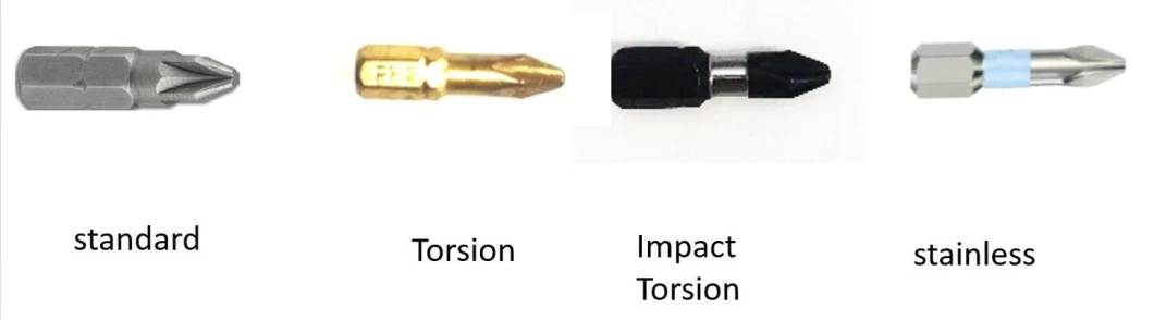 6 Pz pH Tx Screw Bits L120 mm Tool Set