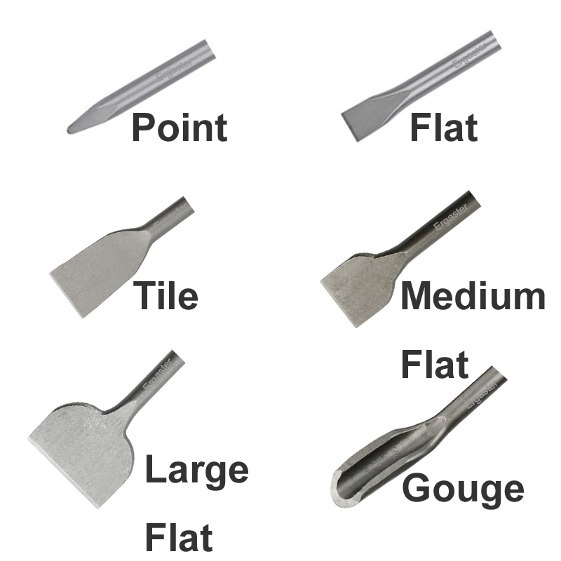 SDS Shank Chisel for Tile Masonry Concrete Brick Stone