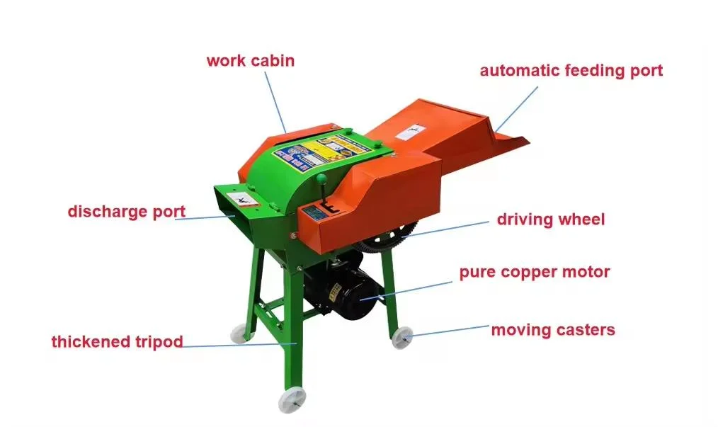 Popular Grass Chaff Cutter Chopper Machine Online Best Price 2024 Hot Sale