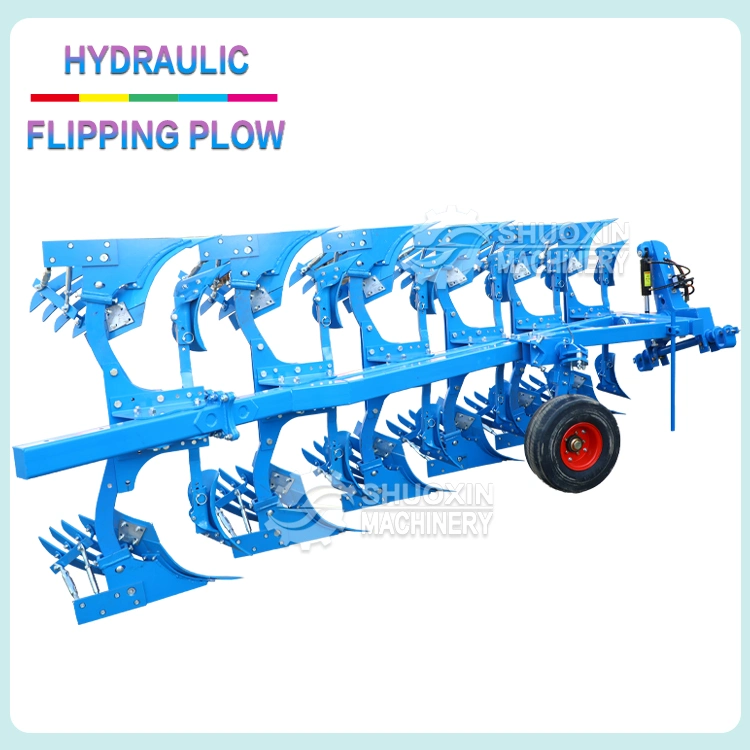 Farm New Type Reversible Single Furrow Disc Turning Flip Plow Furrow Plough Hydraulic Rotary Plow