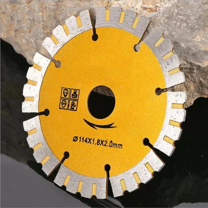 OEM High-End Quality Diamant Disk 115/125/180/230mm Mesh Thin Turbo Cutting Saw Blade for Porcelain Tile Cutting Disc