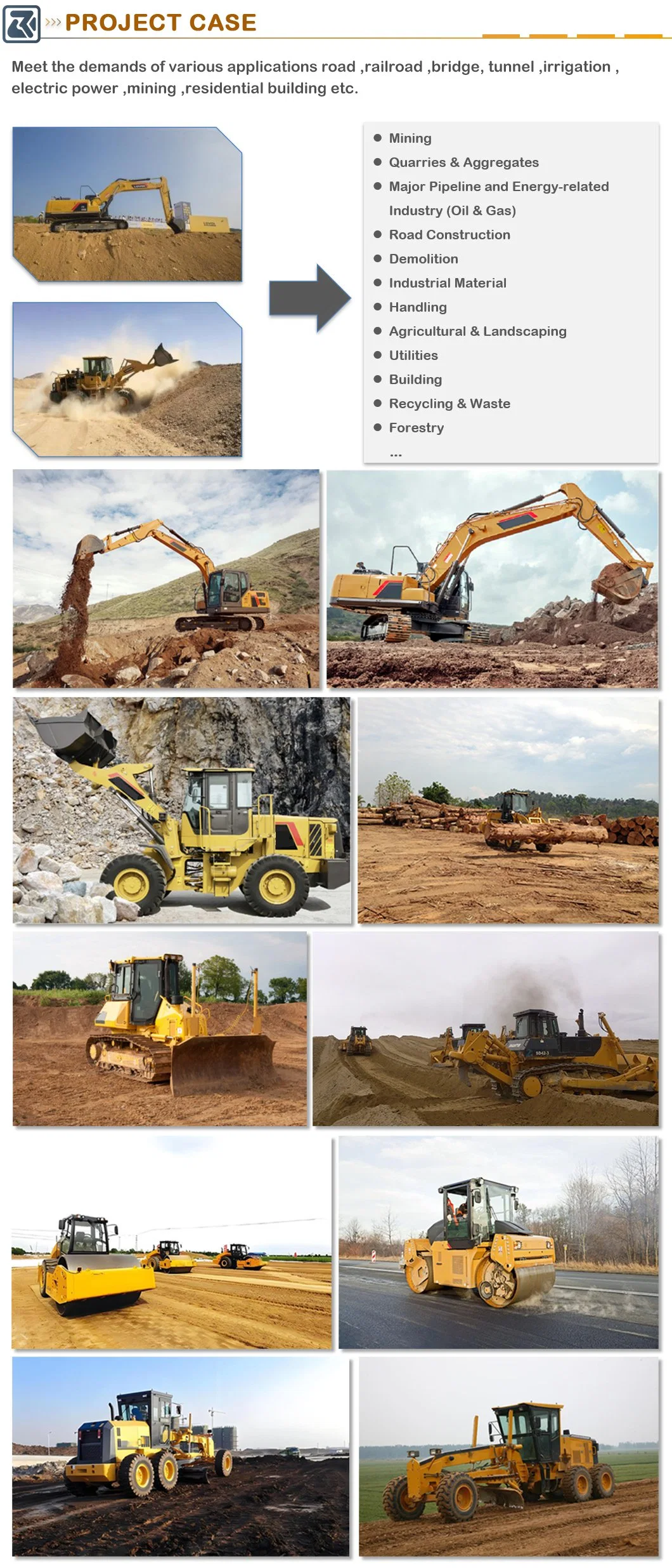 Brand New Earthmoving Machinery Cheaper Price Chinese Grader Motor Grader/ Road Grader/ with Front Blade and Rear Ripper -Horsepower Model Gr135/Gr165/Gr180/Gr2