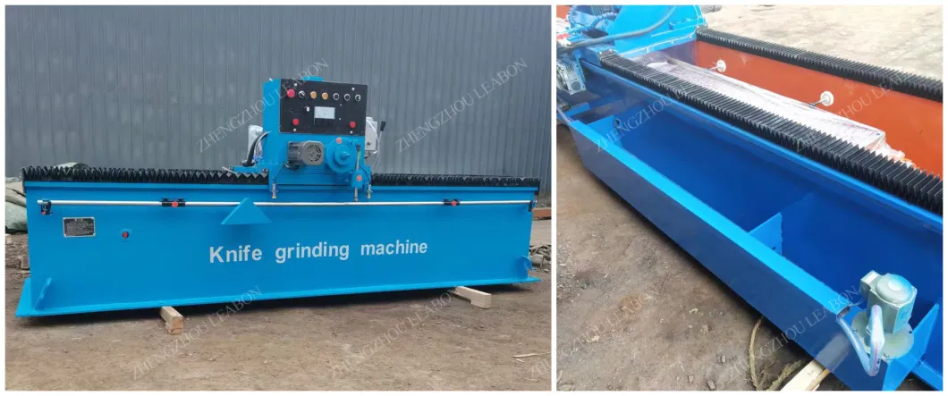 Straight Chipper Knife Grinding Machine for Planer Shear Peeling Blade Doctor Blade Sharpening Equipment Tools with Water Cooled