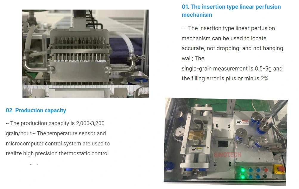 PVC Film Suppository Filling and Packaging Machine Suppository Making Suppository Filling Machine