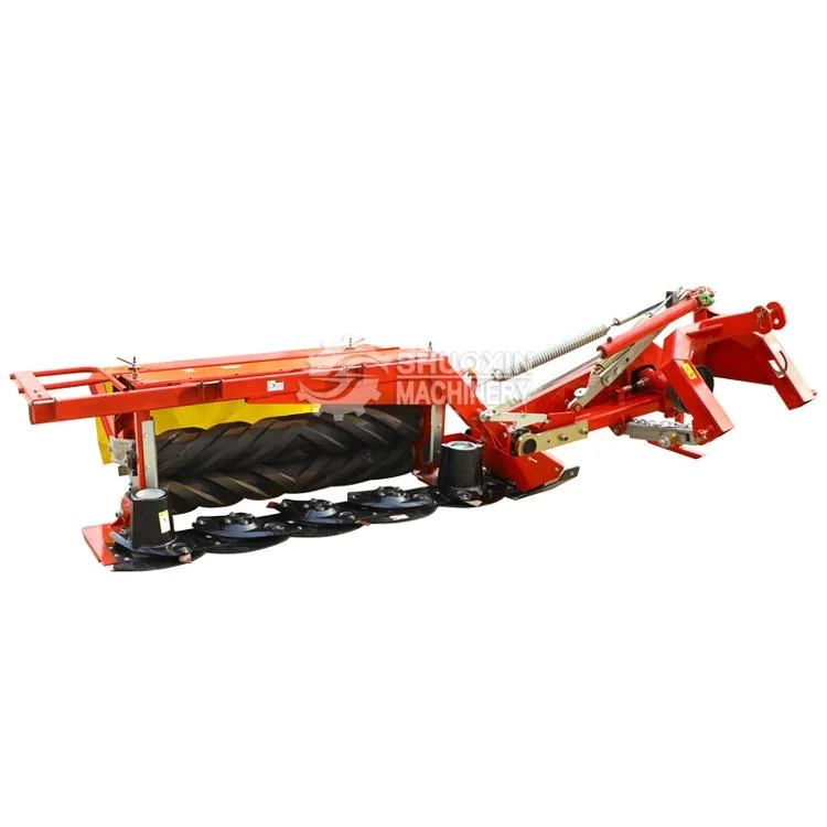 Iron Frame High Quality 3 Points Linkage Tractor Driven Hydraulic Adjust Mowing Machine Mower for Small Tractor Crusher Lawn Tractor Mower Disc Lawn Mower