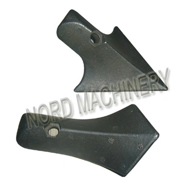 ASTM A532 Chrome Iron Ripper Points/Plough Tips with Welding Carbide