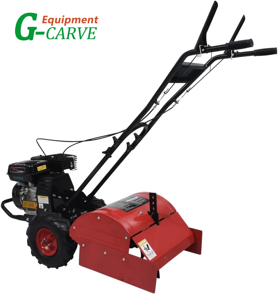 196cc 6.5HP Tiller Cultivator Dual Rotate Rotary Hoe Rear Tine Garden Rototiller