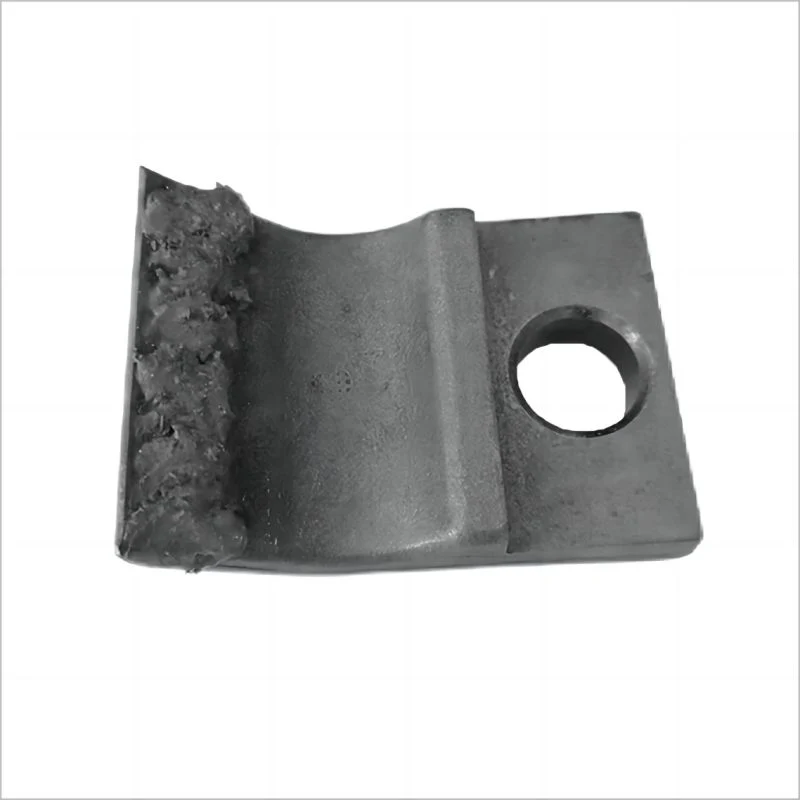 Forestry Mulcher Rotor Wear Part Fixed Cutting Blade Carbide Surfacing