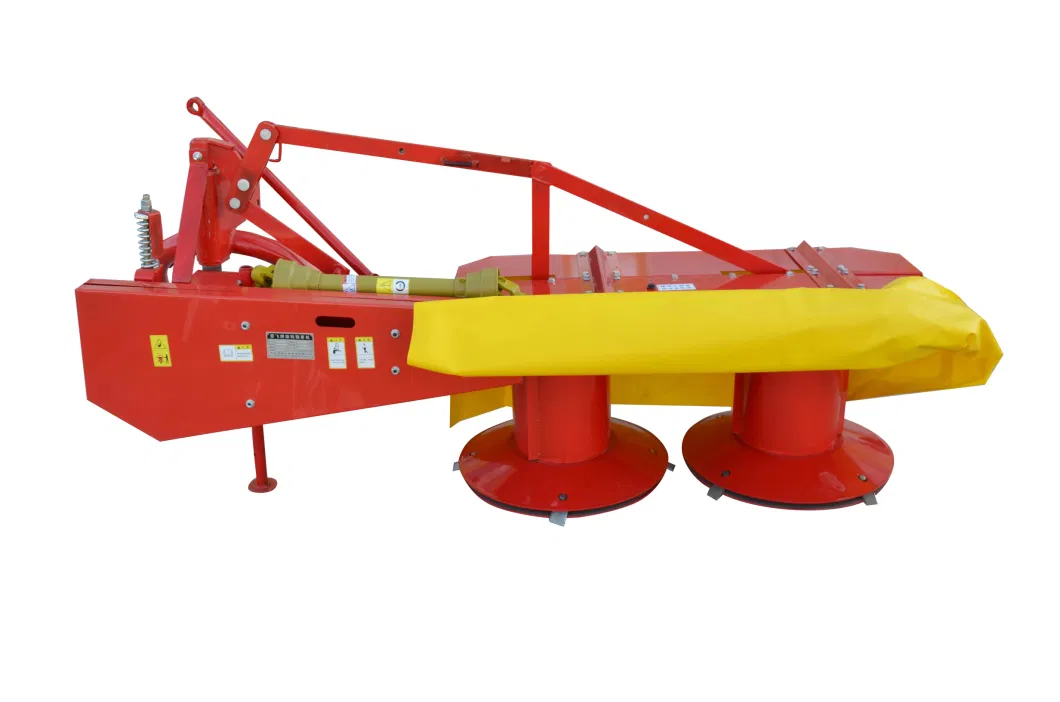 Hot Sale China Manufacturer 1.35 M Tractor Driven Rotary Mower Mower Tractor 6 Blades Drum Mower