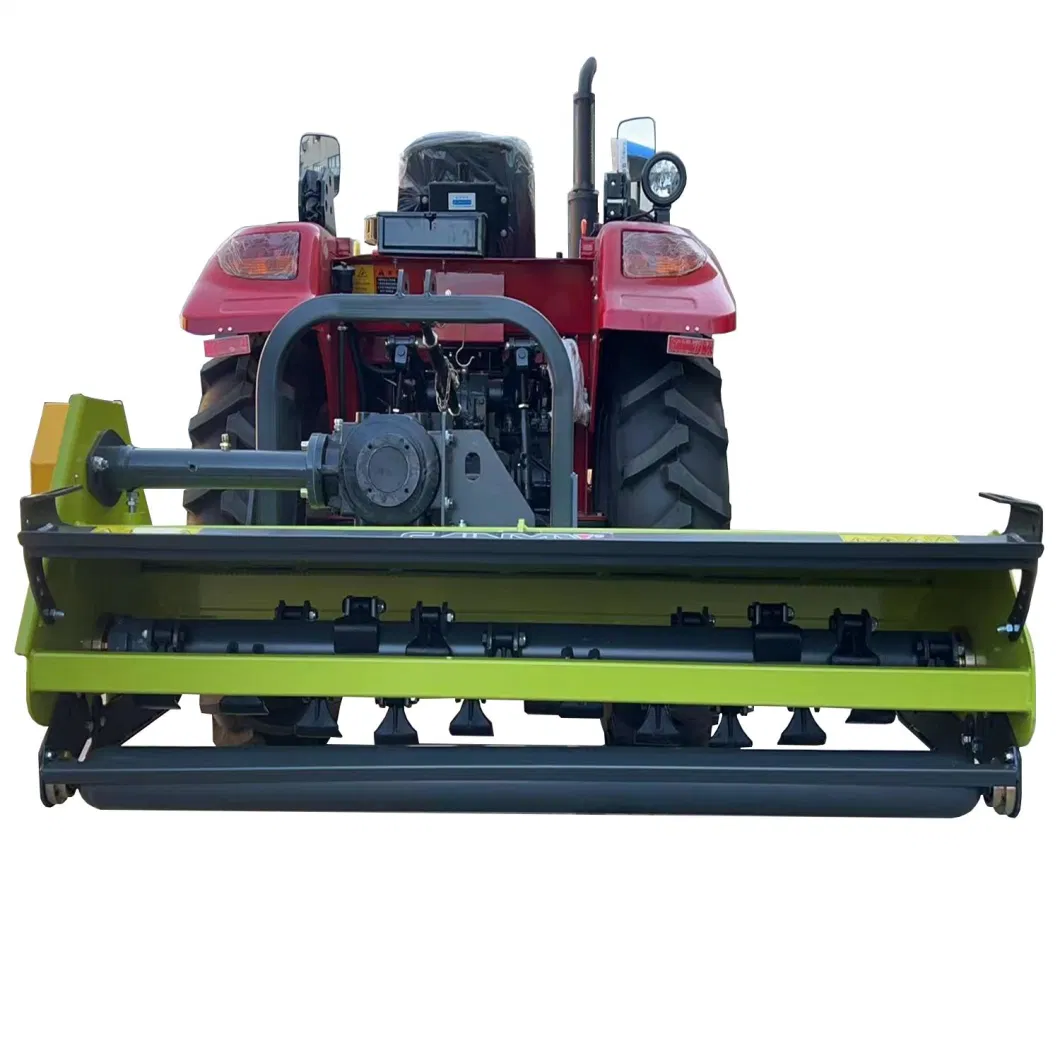 MID-Size Lawn Mower with Rear Door for Long Grass