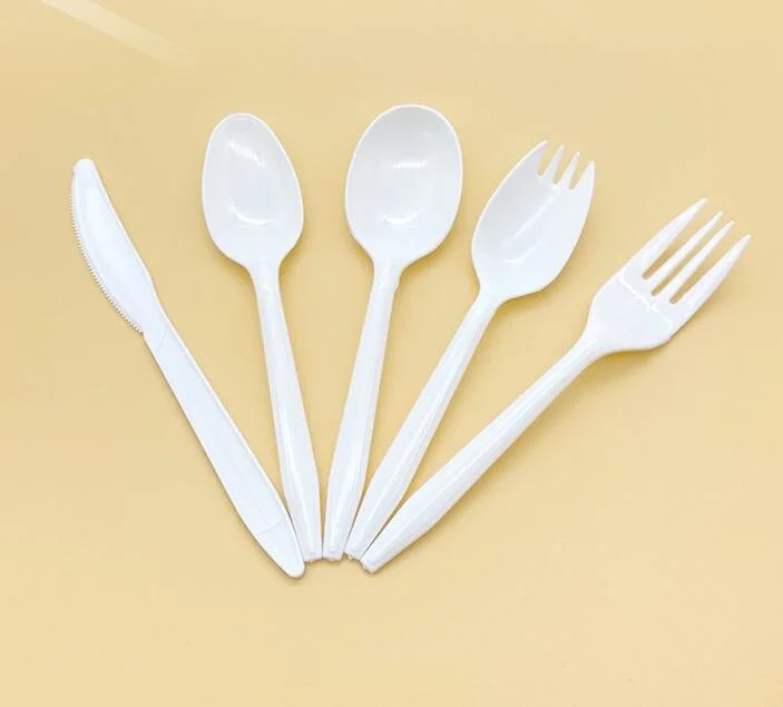 BPA Free PS Plastic Disposable Dessert Cake Knife