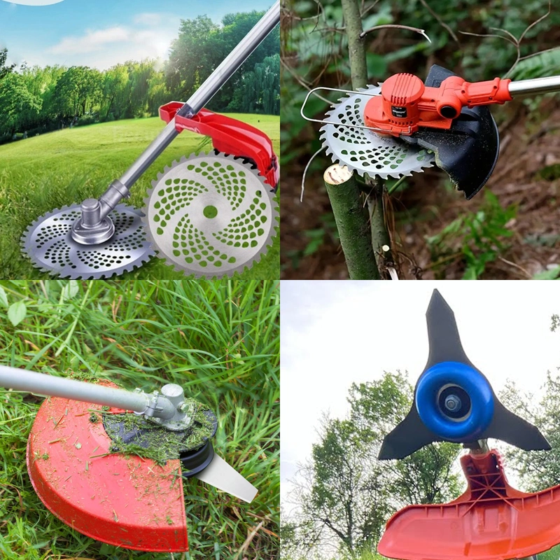 Carbide Alloy Brush Cutter Trimmer Blade for Weeder