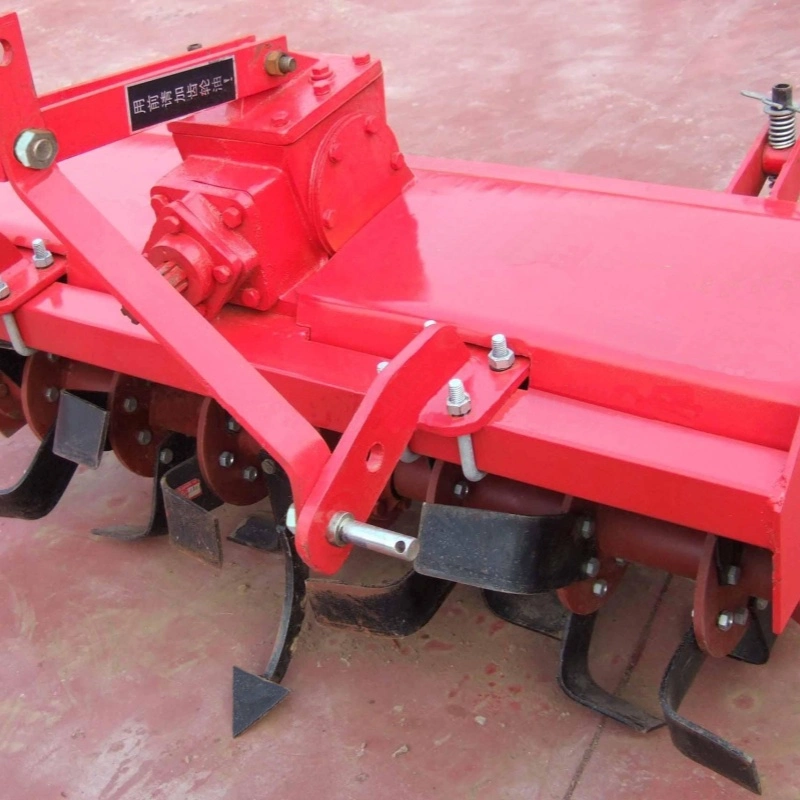 3 Point Rotary Tiller Cultivator China Tractor 4 FT Tl125 Side Rototiller Heavy Duty Rotav Rotari Back